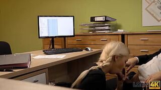 LOAN4K. MILF gives pussy to man who trades money for sexual affair porn video